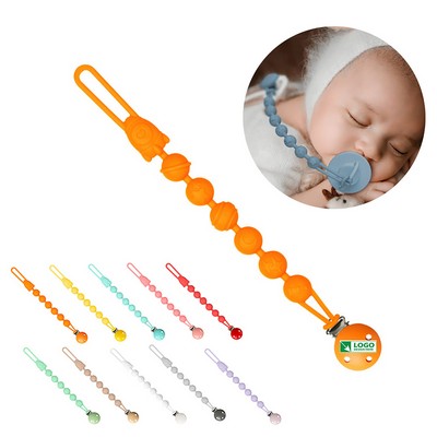 Silicone Pacifier Clip Holder Strap
