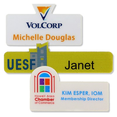 Siren Shaped Badge (3"-6" Sq.)