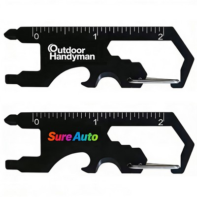 8-in-1 Multi-Function Carabiner Tool